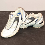 New Balance Walking Sneakers Size 7.5 WW754WB White Blue Leather Shoes