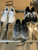 17 pairs of womens athletic shoes size 8.5