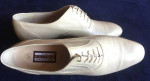 ARTIOLI STAR, RARE EXCLUSIVE OFF-WHITE, 10.5 D DRESS SHOES