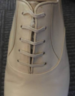 ARTIOLI STAR, RARE EXCLUSIVE OFF-WHITE, 10.5 D DRESS SHOES