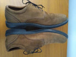 13W Nun Bush Mens Brown Suede Lace Up Leather Shoes