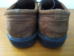 13W Nun Bush Mens Brown Suede Lace Up Leather Shoes
