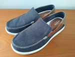 14M Crocs Mens Slip-on Triple Comfort Shoes Casual Blue/Brown
