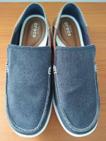 14M Crocs Mens Slip-on Triple Comfort Shoes Casual Blue/Brown