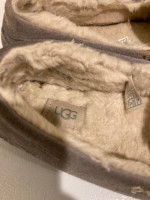 UGG’s Moccasins Shoes Slippers Size 8 Women, Grey