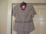 New Sag Harbor PantSuit sz 8 w/New shoes