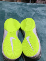 NEW NIKE LUNARGATO II INDOOR SOCCER SHOES SIZE 12 GRAY (580456-010)