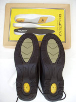 DEER STAGS S.P.R.O SOCK SHOES MENS SIZE 8.5 BROWN (NEW IN BOX)