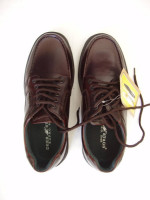 DEER STAGS S.P.R.O SOCK SHOES MENS SIZE 8.5 BROWN (NEW IN BOX)