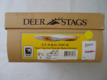 DEER STAGS S.P.R.O SOCK SHOES MENS SIZE 8.5 BROWN (NEW IN BOX)