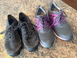 2 pr. of Ladies 'Nike" & 'Nurse Mates' Tennis Shoes - Sz. 9.5 - Nice!