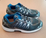 Orthofeet Men's Shoes-Gray/Blue 11.5(2E)