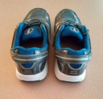 Orthofeet Men's Shoes-Gray/Blue 11.5(2E)