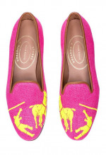 Stubbs and Wootton Shoes, pink, womens size 6 1/2, new in box