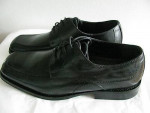 Natha Studio Men Oxford/Lace Up Black Leather Shoes
