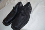 Natha Studio Men Oxford/Lace Up Black Leather Shoes