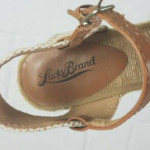 NEW $96 LUCKY BRAND Espadrilles Shoes Leather 8.5