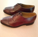 Johnston & Murphy (men's)Leather Shoes(Wine)-8 1/2M