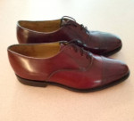 Johnston & Murphy (men's)Leather Shoes(Wine)-8 1/2M