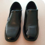 Nunn Bush Leather Slip-On Shoes-(men's)black 13M