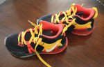 LeBron Witness 7 GS 'Black Bright Crimson Speckled' Shoes Size 4.5Y