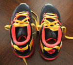 LeBron Witness 7 GS 'Black Bright Crimson Speckled' Shoes Size 4.5Y