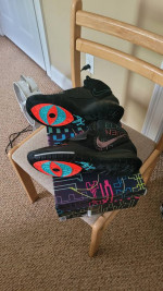 Kyrie 6 Black/Black Retro Shoes Mens 9.5
