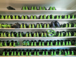 Large Lot of Spin Class Shoes Various Sizes 76 Pairs