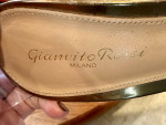 2 pairs of ladies shoes  $40 each   Gold Or Black, Gianvito Rossi Milano