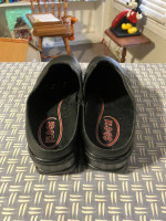 NEW Black leather KLOGS Shoes size10