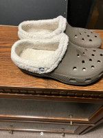 Brown CROCS Shoes size 10