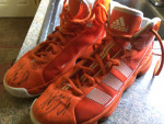 Adidas Vintage Signed Derrick Rose Signature Basketball Shoes