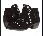 BRAND NEW $189 Sam EDELMAN Pedra Boots Booties Grommet 9 Suede Shoes