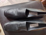 Women's Croft and Barrow BLACK Chunky Heel slip on SHOES - Sz 9