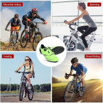 LINGQUE Shoes Indoor Compatible with Peloton Bike Shoe with Delta Clea