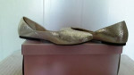 Ladies size 8 gold shoes