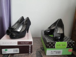 Black Patent Leather Shoes 6 1/2 Wide