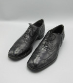 Vtg. Aristocrat Johnson & Murphy Black Men’s Wingtip Dress Shoes