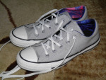 Ladies CONVERSE All-Star Gray Shoes Size 6