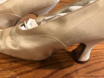 1920's wedding shoes from Frank Brothers, New York