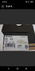 Converse Shoes & Shirt *2 BRAND NEW items Womens & Boys Sneakers