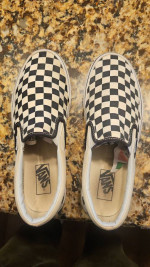 VANS SHOES MEN'S 8 CHECKERED