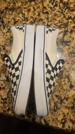 VANS SHOES MEN'S 8 CHECKERED