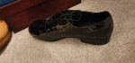 Patent leather mens shoes
