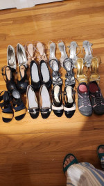 Various pairs of shoes