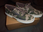 New Mens Sz 8.5  Sperry Camo Shoes