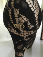 CHRISTIAN DIOR MISS DIOR PEEP-TOE PLATFORM WOMENS HEELS, SHOES, NEW