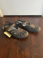 Jambu JSport POPPY Grey Sport Sandals New Womens Shoes