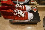 ED HARDY TENNIS SHOES NEW EAGLE PRINT HIGH TOP 12