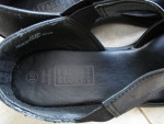 Faded Glory Women’s Size 10 Leather Black Closed Toe Slip On Shoes--So